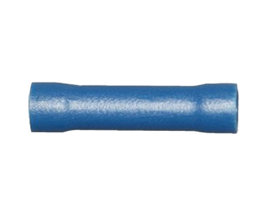 Insulated Butt Connector – Blue – 100pc