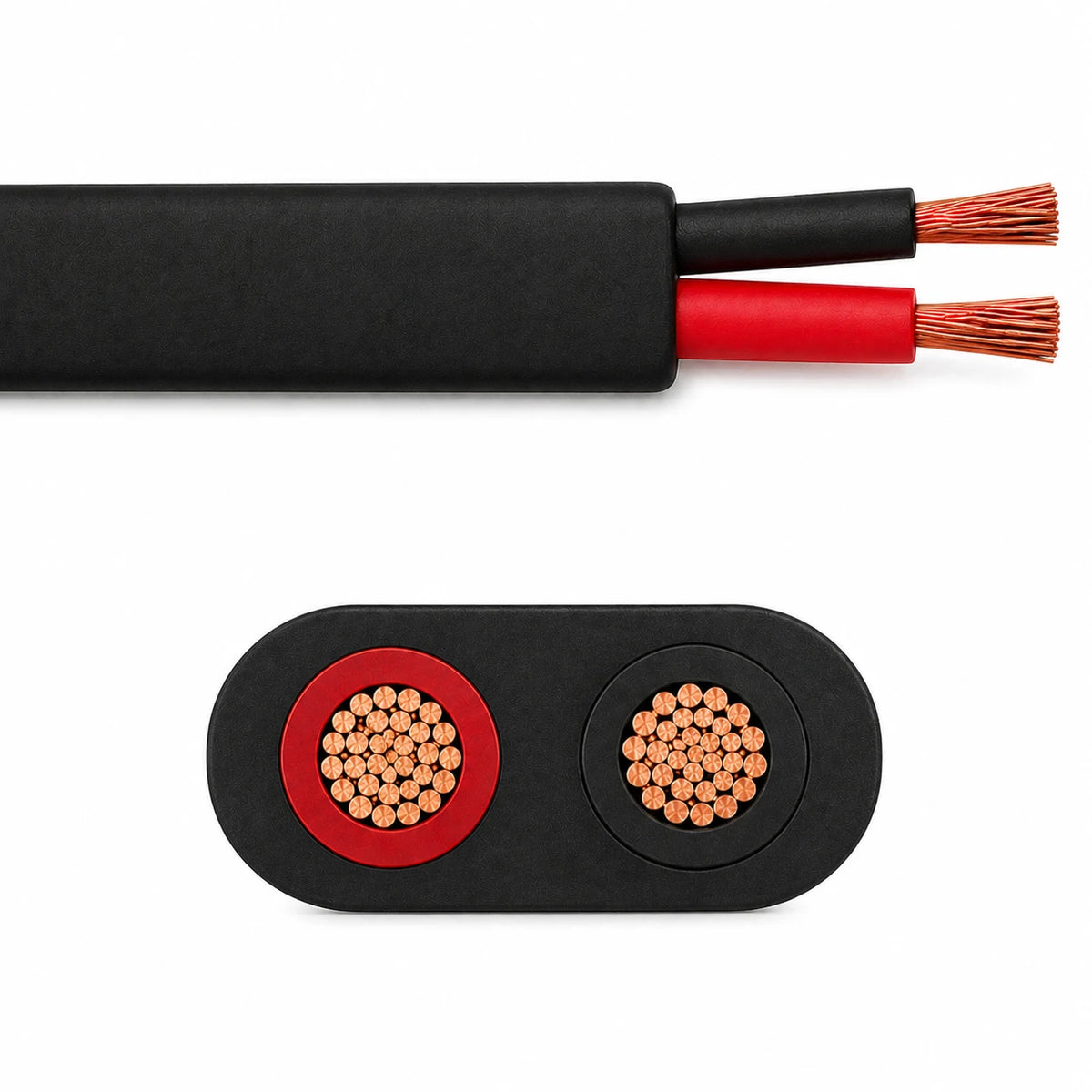 Flat Twin Core Cable - 30 m